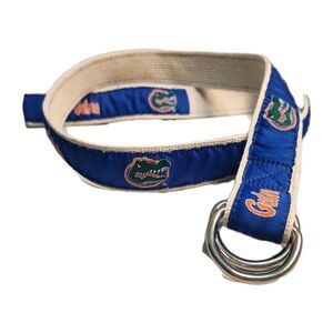 Florida Gator Belt University of Florida Colliegate Academia Gators Preppy SZ M